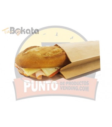 BOCADILLO DE SALCHICHON CON PAN-TUMACA 16 UDS